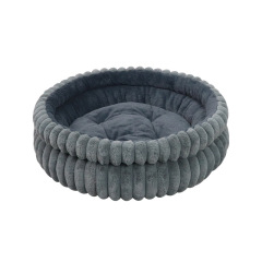 Innovative All-Season Enclosed 3D Large Double-Tier Round Pet Bed for Dogs & Cats with Winter-Enhanced Thermal Insulation,U-ME PET LUV,Innovative All-Season Enclosed 3D Large Double-Tier Round Pet Bed for Dogs & Cats with Winter-Enhanced Thermal Insulation