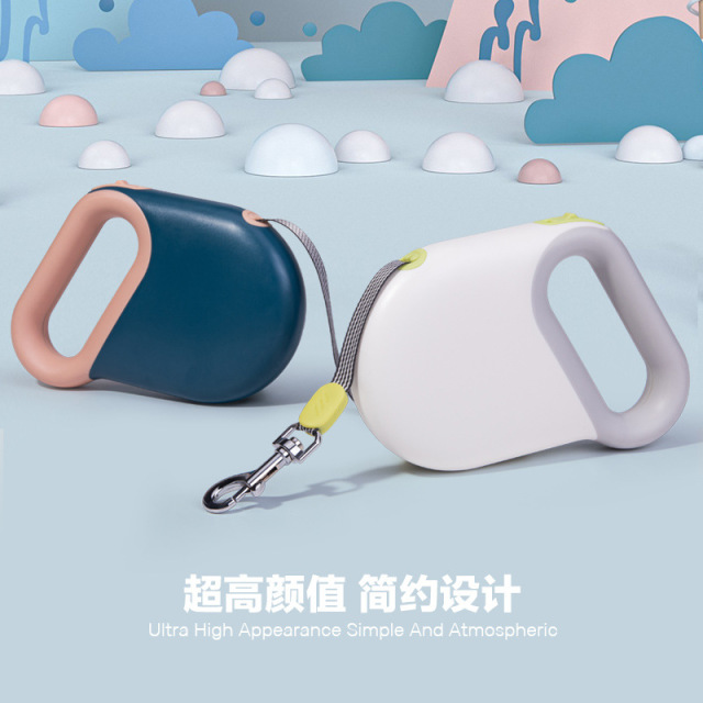Auto-Retractable Anti-Pull Safety Leash with Reflective Cord – Small/Medium Dog & Cat Outdoor Walking Gear,U-ME PET LUV,Auto-Retractable Anti-Pull Safety Leash with Reflective Cord – Small/Medium Dog & Cat Outdoor Walking Gear