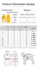 Wholesale OEM Custom Logo Outdoor Waterproof Pu Big Dog Pet Reflective Adjustable Zipper Raincoat With Pockets for Pet Apparel,U-ME PET LUV,New Design Reflective Dog Raincoat - Waterproof Cape Poncho for Medium & Large Dogs