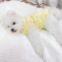 Small Dog Teddy Poodle Apparel Classic Winter Clothes with Fleece Lining Lightweight Washable Foldable Made of Polyester,U-ME PET LUV,Cozy Fleece Winter Outfits for Small Dogs and Cats (Fits Poodles, Bichons, Pomeranians)