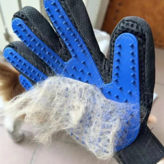 TPR Material Cat Grooming Glove Rubber Massage Deshedding Bathing Cleaning Hair Removal Wholesale Pet Supplies,U-ME PET LUV,Silicone Pet Grooming Glove - Massage, Bathing & Deshedding Tool for Cats and Dogs