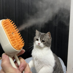 Pet Spray Massage Comb for Cats & Dogs – One - Click Spray, Anti - Flying Hair, Bath Brush & Hair Removal Pet Grooming Tool,U-ME PET LUV,Pet Spray Massage Comb for Cats & Dogs – One - Click Spray, Anti - Flying Hair, Bath Brush & Hair Removal Pet Grooming Tool