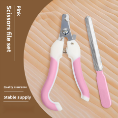 Pink Scissor and File Set
