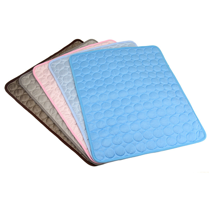 Modern Summer Pet Bed Explosions Silk Cooling Sleeping Mat for Dogs and Cats Cool Ice Animal Pattern Sofa Mat,U-ME PET LUV,Pet Summer Pet Sofa Mat, Floor Mat, Dog Cooling Pad, Spring-Summer Cat Cooling Mat, Ice Silk Pad, Temperature-Reducing Sleeping Mat