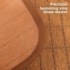 Hot-Selling Summer Cooling Pet Mat for Dogs & Cats Breathable Ice Pad with Ventilated Design Solid Pattern,U-ME PET LUV,Breathable Rattan Cooling Pad - Summer Pet Bed for Dogs & Cats