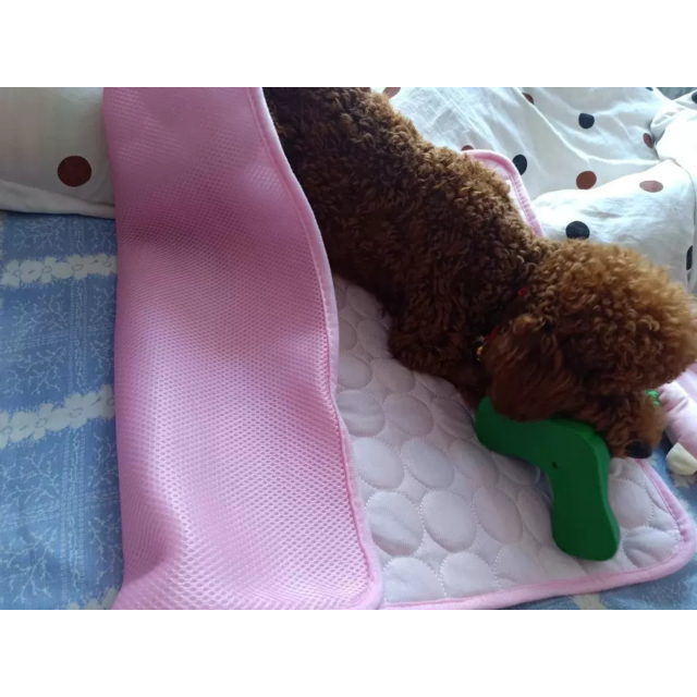Modern Summer Pet Bed Explosions Silk Cooling Sleeping Mat for Dogs and Cats Cool Ice Animal Pattern Sofa Mat,U-ME PET LUV,Pet Summer Pet Sofa Mat, Floor Mat, Dog Cooling Pad, Spring-Summer Cat Cooling Mat, Ice Silk Pad, Temperature-Reducing Sleeping Mat
