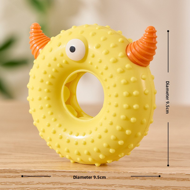 Hot Selling Squeaky Monster Series Dog Pet Toys Chew Resistant & Easy to Clean Made of TPR Material Cartoon Style,U-ME PET LUV,New Monster Squeakers: Tough, Chew-Proof & Washable TPR Dog Toys