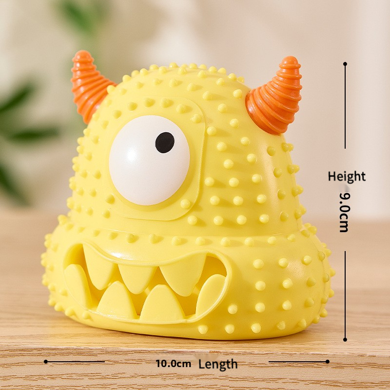 Hot Selling Squeaky Monster Series Dog Pet Toys Chew Resistant & Easy to Clean Made of TPR Material Cartoon Style,U-ME PET LUV,New Monster Squeakers: Tough, Chew-Proof & Washable TPR Dog Toys