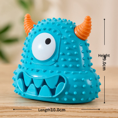 Hot Selling Squeaky Monster Series Dog Pet Toys Chew Resistant & Easy to Clean Made of TPR Material Cartoon Style,U-ME PET LUV,New Monster Squeakers: Tough, Chew-Proof & Washable TPR Dog Toys