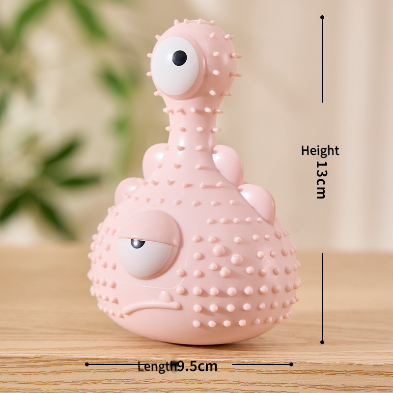 Hot Selling Squeaky Monster Series Dog Pet Toys Chew Resistant & Easy to Clean Made of TPR Material Cartoon Style,U-ME PET LUV,New Monster Squeakers: Tough, Chew-Proof & Washable TPR Dog Toys