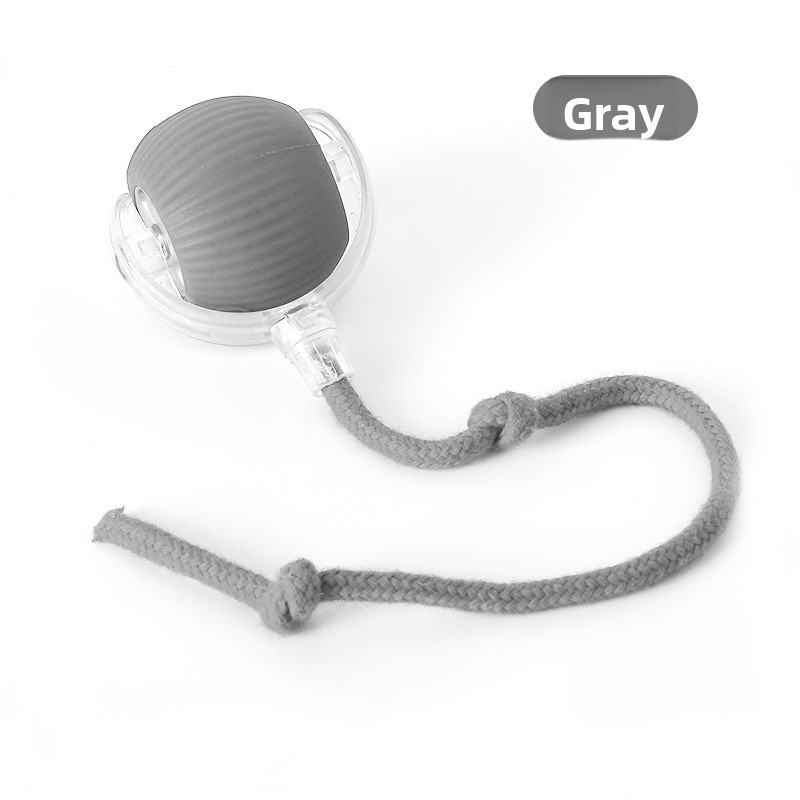 Bestseller Self-Jumping Interactive Cat Toy Ball Durable Chew-Proof & Auto Motion Kitten Play with Rope,U-ME PET LUV,Automatic Chew-Proof Cat Ball with Tether - Interactive Bouncy Toy for Solo Fun