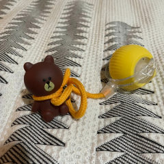 Bestseller Self-Jumping Interactive Cat Toy Ball Durable Chew-Proof & Auto Motion Kitten Play with Rope,U-ME PET LUV,Automatic Chew-Proof Cat Ball with Tether - Interactive Bouncy Toy for Solo Fun