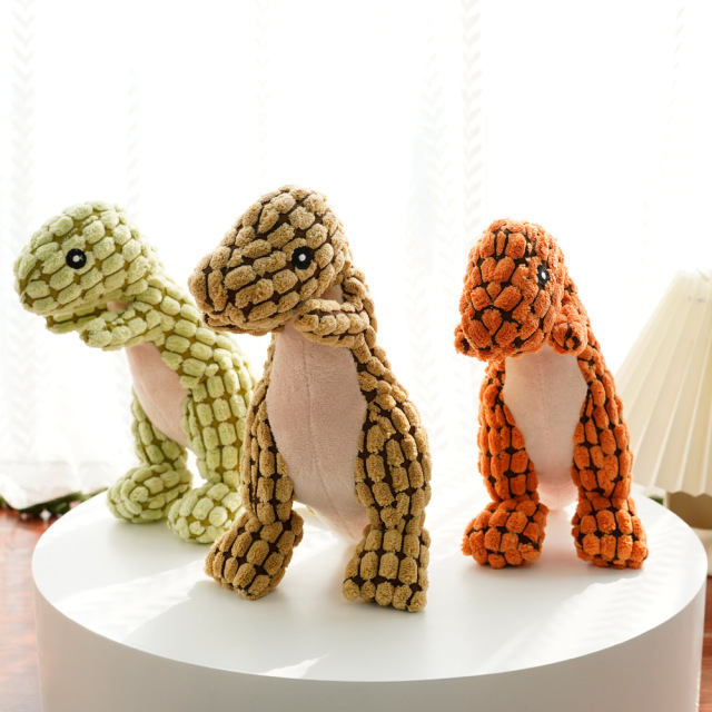 Wholesale Interactive Cartoon Cat Dog Toy Plush Pet Squeaky Feature Corn Velvet Multicolor Bite-Resistant Moilers Dog Cat,U-ME PET LUV,Squeaky Corn Fiber Chew Toy for Dogs & Cats - Durable Plush Pet Fun