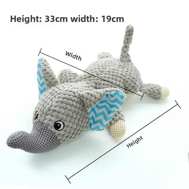 Wholesale Interactive Cartoon Cat Dog Toy Plush Pet Squeaky Feature Corn Velvet Multicolor Bite-Resistant Moilers Dog Cat,U-ME PET LUV,Squeaky Corn Fiber Chew Toy for Dogs & Cats - Durable Plush Pet Fun