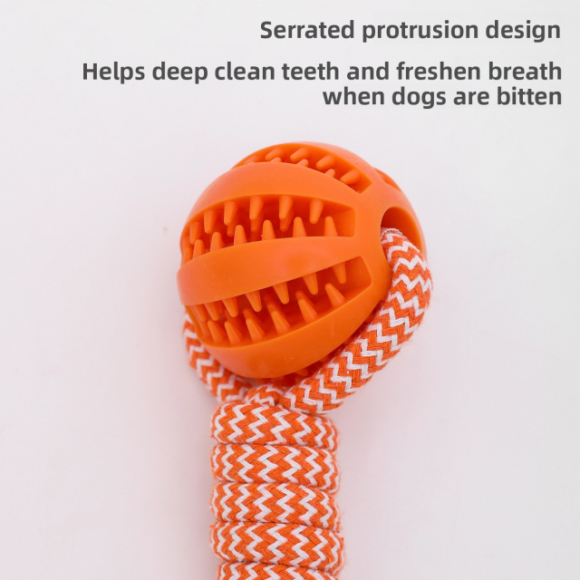 Interactive Watermelon Rope Toy Tear-Resistant Dental Chewer for Large Breed Aggressive Chewers Daily Use,U-ME PET LUV,ses engineering terminology ("tensile strength", "biofilm formation")