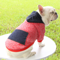 Wholesale Sporty Hoodie Pet Clothes for Dogs and Cats Washable with Pockets for Autumn Winter Collection,U-ME PET LUV,Summer Pet Round-Neck T-Shirt - Breathable Soft Dog & Cat Clothing for Small to Medium Breeds (Teddy, Bichon Frise, Cats) | Cute Comfortable Apparel