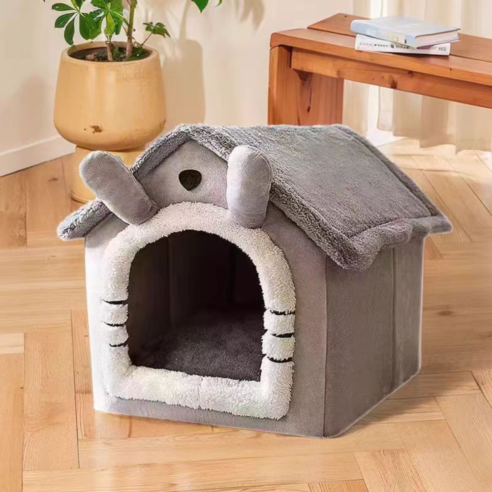Wholesale Four Seasons Universal Removable Washable Cat House Dog Bed Winter Warm Nest for Cats and Dogs Semi-Closed Design Pet Products,U-ME PET LUV,Wholesale Four Seasons Universal Removable Washable Cat House Winter Warm Nest for Cats and Dogs Semi-Closed Design