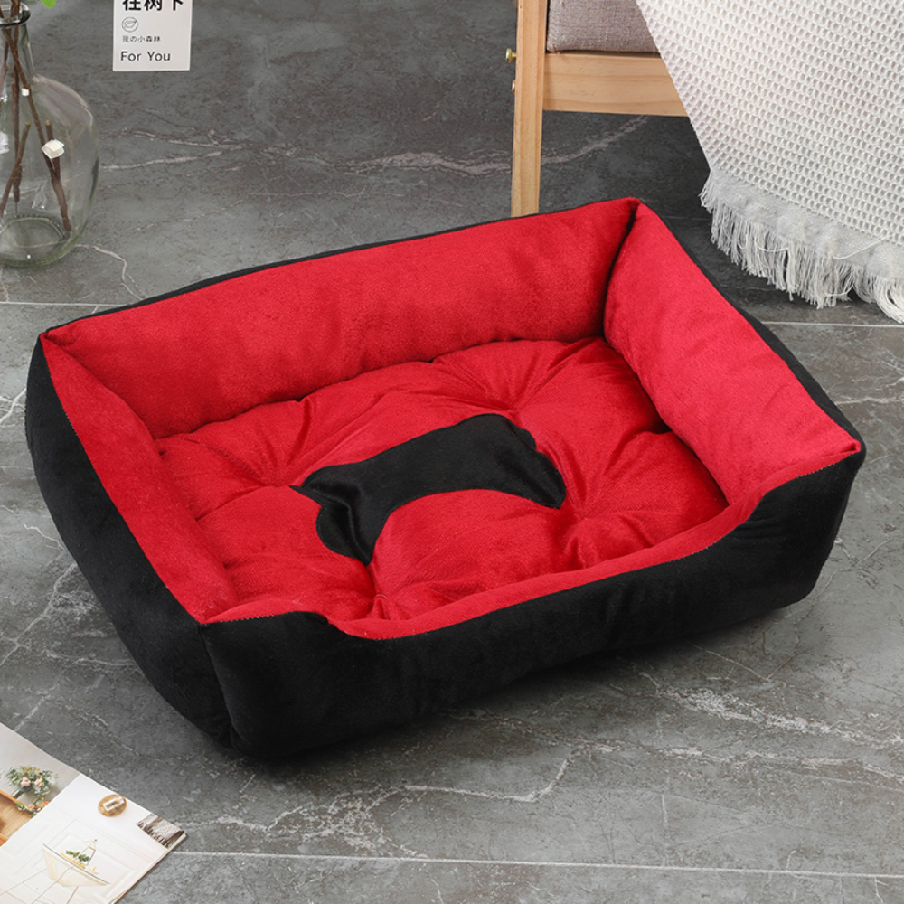 Luxury Dog Bed Cave Universal Four Seasons Pet Nest Mat with Winter Warmth for Summer Cats Rectangle Shape for Furry Friends,U-ME PET LUV,Luxury Dog Bed Cave Universal Four Seasons Pet Nest Mat with Winter Warmth for Summer Cats Rectangle Shape for Furry Friends