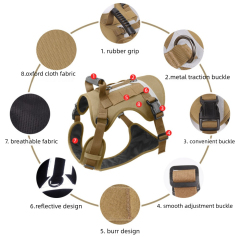 New Medium and Large Dog Harness U-Shaped Training Dog Service Dog Tactical Harness Strap Tactical Reflective Traction Rope Simple Sport Style for Dog Walking Training,U-ME PET LUV,New U-Shaped Training Dog Service Dog Tactical Harness Strap Tactical Reflective Traction Rope Simple Sport Style for Dog Walking Training