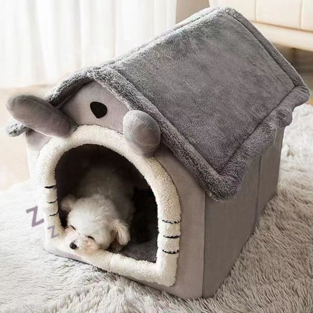 Wholesale Four Seasons Universal Removable Washable Cat House Dog Bed Winter Warm Nest for Cats and Dogs Semi-Closed Design Pet Products,U-ME PET LUV,Wholesale Four Seasons Universal Removable Washable Cat House Winter Warm Nest for Cats and Dogs Semi-Closed Design