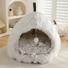 Pet Beds Luxury Winter Pet Nest for Cats Dogs Plush Mat Modern Cartoon Design Deep Sleep Feature Heating System New Fashionable Pet Cage,U-ME PET LUV,Luxury Winter Pet Nest for Cats Dogs Plush Mat Modern Cartoon Design Deep Sleep Feature Heating System New Fashionable Pet Cage