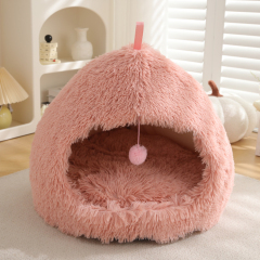 Pet Beds Luxury Winter Pet Nest for Cats Dogs Plush Mat Modern Cartoon Design Deep Sleep Feature Heating System New Fashionable Pet Cage,U-ME PET LUV,Luxury Winter Pet Nest for Cats Dogs Plush Mat Modern Cartoon Design Deep Sleep Feature Heating System New Fashionable Pet Cage