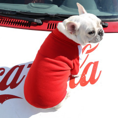 Hot Selling Winter Warm Dog Hoodie Lightweight Polyester Letter Print Washable for French Bulldog Cats Small Medium Large Pets,U-ME PET LUV,Winter Thermal Letter Print Fleece Hoodie for Dogs (French Bulldog, Bichon, Small to Large Breeds) & Cats | Pet Apparel