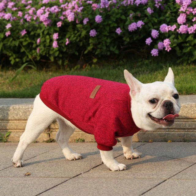 Personalized Classic Dot Pattern Pet Vest for Small and Medium Dogs Cats Breathable Polyester with Wool Feel for Fall/Winter,U-ME PET LUV,Autumn-Winter Pet Sweaters | Premium Small to Medium Dog & Cat Apparel
