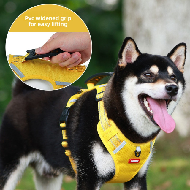 Fashion Luxury Pet Harness Cross-Border Explosion-Proof Dog Leash Reflective Commuter Chest and Back Strap for Medium to Large Dogs Pet Products,U-ME PET LUV,Fashion Cross-Border Explosion-Proof Dog Leash Reflective Commuter Chest and Back Strap for Medium to Large Dogs