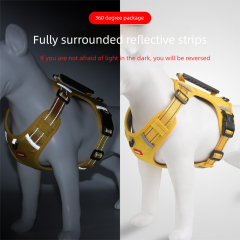 Fashion Luxury Pet Harness Cross-Border Explosion-Proof Dog Leash Reflective Commuter Chest and Back Strap for Medium to Large Dogs Pet Products,U-ME PET LUV,Fashion Cross-Border Explosion-Proof Dog Leash Reflective Commuter Chest and Back Strap for Medium to Large Dogs