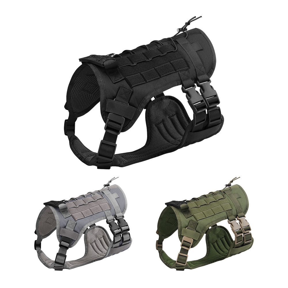 New Cross-Border Pet Harness Set Big Dog Tactical Vest XL Size Breathable and Reflective Anti-Splashing Dog Chest Strap for Medium Large Dogs,U-ME PET LUV,New Cross-Border Big Dog Tactical Vest XL Size Breathable and Reflective Anti-Splashing Dog Chest Strap for Medium Large Dogs