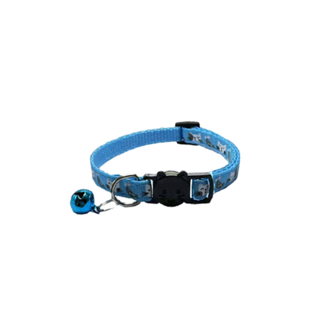 New Cute Cat Fish Cartoon Collar with Bell Modern Style Anti-Loss Cat Buckle Collar with Ribbon Decorations for Dogs and Cats,U-ME PET LUV,New Cute Cat Fish Cartoon Collar with Bell Modern Style Anti-Loss Cat Buckle Collar with Ribbon Decorations for Dogs and Cats