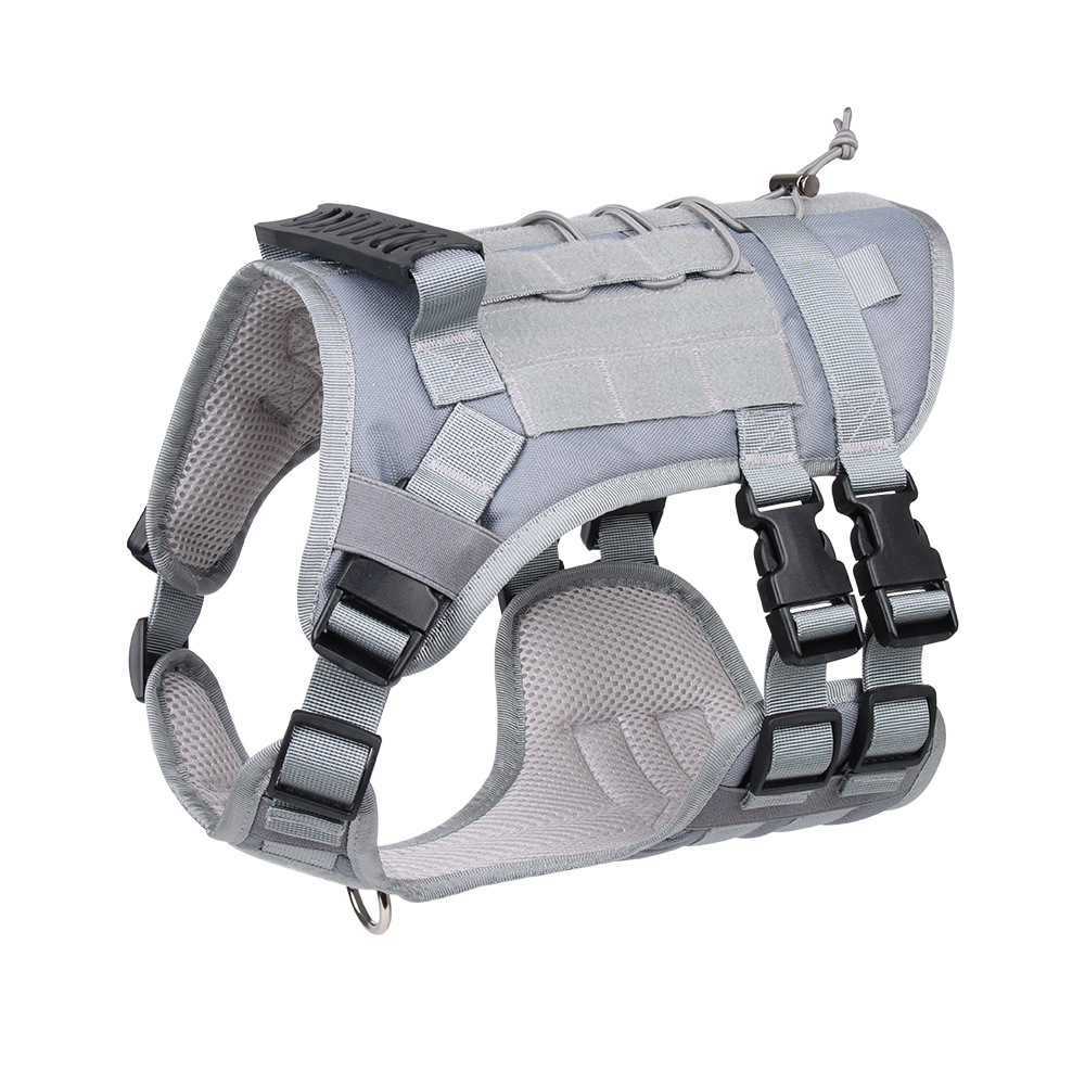 New Cross-Border Pet Harness Set Big Dog Tactical Vest XL Size Breathable and Reflective Anti-Splashing Dog Chest Strap for Medium Large Dogs,U-ME PET LUV,New Cross-Border Big Dog Tactical Vest XL Size Breathable and Reflective Anti-Splashing Dog Chest Strap for Medium Large Dogs