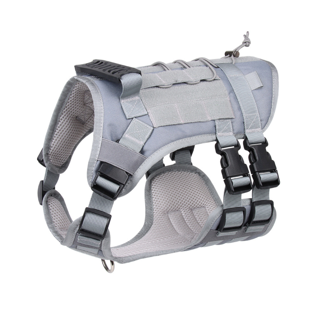 New Cross-Border Pet Harness Set Big Dog Tactical Vest XL Size Breathable and Reflective Anti-Splashing Dog Chest Strap for Medium Large Dogs,U-ME PET LUV,New Cross-Border Big Dog Tactical Vest XL Size Breathable and Reflective Anti-Splashing Dog Chest Strap for Medium Large Dogs