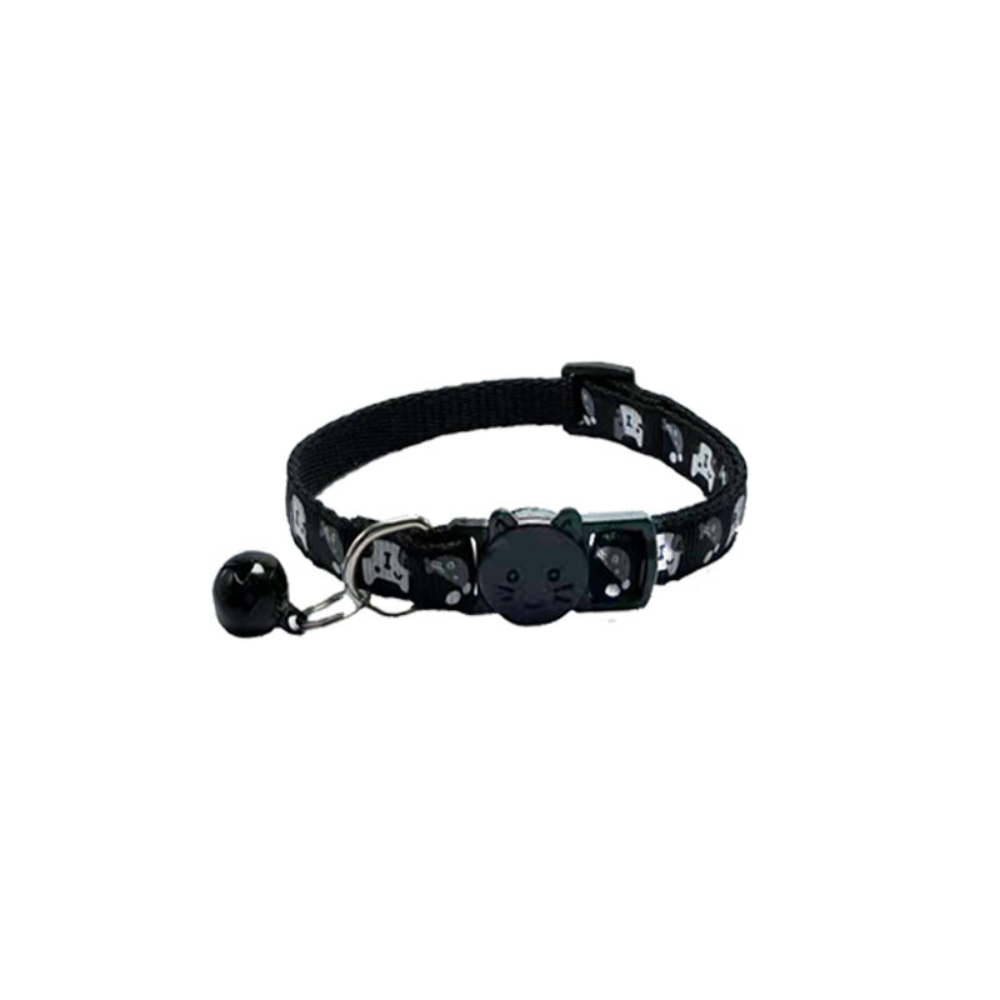 New Cute Cat Fish Cartoon Collar with Bell Modern Style Anti-Loss Cat Buckle Collar with Ribbon Decorations for Dogs and Cats,U-ME PET LUV,New Cute Cat Fish Cartoon Collar with Bell Modern Style Anti-Loss Cat Buckle Collar with Ribbon Decorations for Dogs and Cats