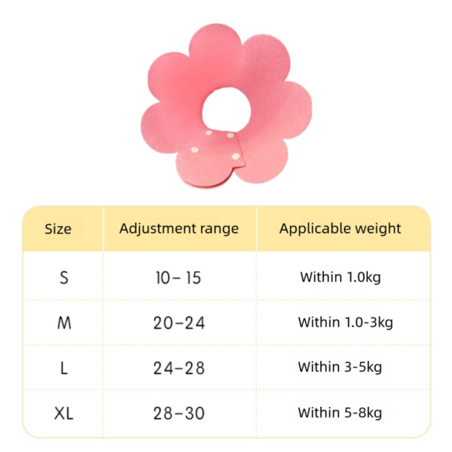Elizabeth Luxury Cat Collar Anti-Licking Sterilization Soft Shame Ring Modern Cartoon Style Kitty Pet Collar for Cats and Dogs,U-ME PET LUV,Elizabeth Luxury Cat Collar Anti-Licking Sterilization Soft Shame Ring Modern Cartoon Style Kitty Pet Collar for Cats and Dogs