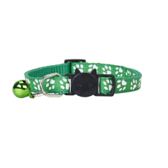 Luxury Simple Style Pet Cat Collar with Button Personalized Footprint & Head Button Safety Ribbon Color Bell for Cats,U-ME PET LUV,Luxury Simple Style Pet Cat Collar with Button Personalized Footprint & Head Button Safety Ribbon Color Bell for Cats