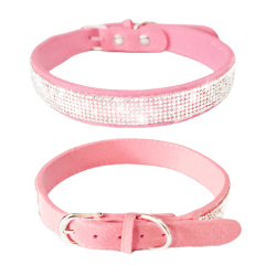 Microfiber Adjustable Cat and Dog Collar Modern Style Flash Drill Stick for Cross-Border Wholesale Pet Supplies,U-ME PET LUV,Microfiber Adjustable Cat and Dog Collar Modern Style Flash Drill Stick for Cross-Border Wholesale Pet Supplies