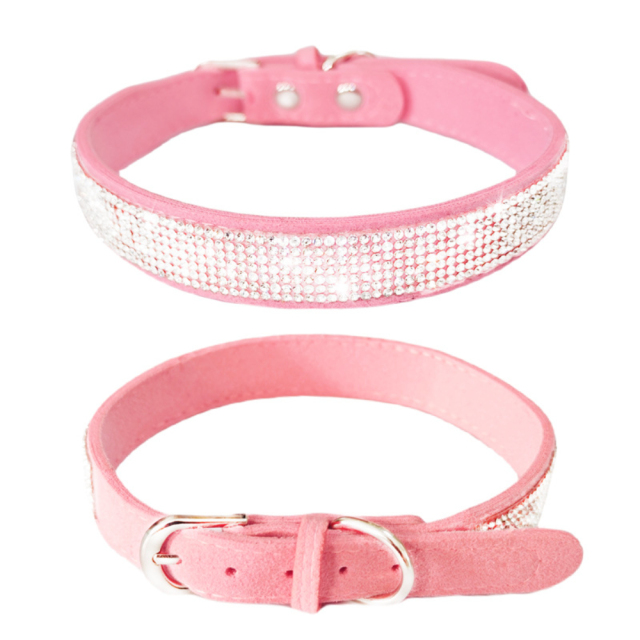 Microfiber Adjustable Cat and Dog Collar Modern Style Flash Drill Stick for Cross-Border Wholesale Pet Supplies,U-ME PET LUV,Microfiber Adjustable Cat and Dog Collar Modern Style Flash Drill Stick for Cross-Border Wholesale Pet Supplies