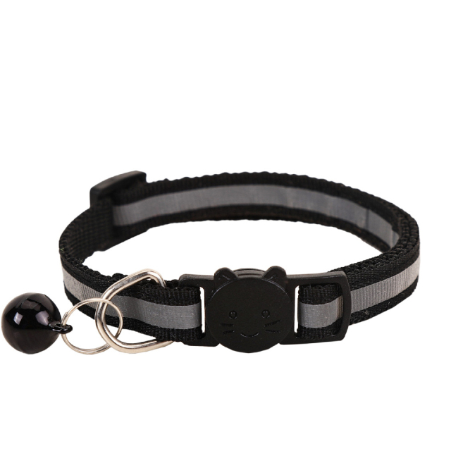 Wholesale New Luxury Round Ear Reflective Cat Head Collar Quick Release Safety Buckle Soft Polyester Bell Collar for Cats Spot,U-ME PET LUV,Wholesale New Luxury Round Ear Reflective Cat Head Collar Quick Release Safety Buckle Soft Polyester Bell Collar for Cats Spot
