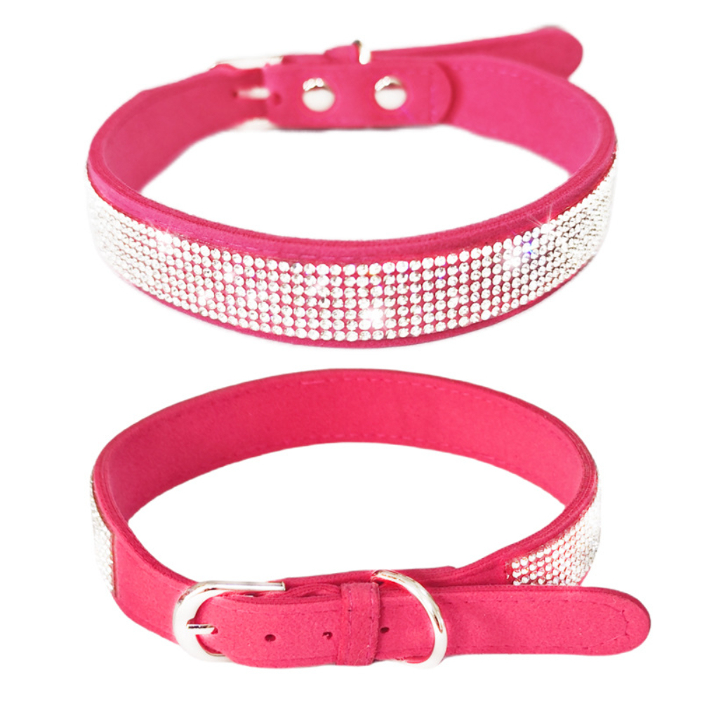 Microfiber Adjustable Cat and Dog Collar Modern Style Flash Drill Stick for Cross-Border Wholesale Pet Supplies,U-ME PET LUV,Microfiber Adjustable Cat and Dog Collar Modern Style Flash Drill Stick for Cross-Border Wholesale Pet Supplies
