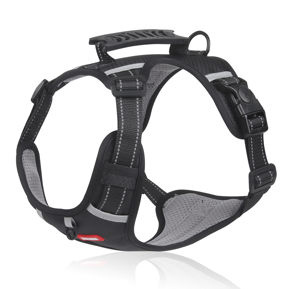 Fashion Luxury Pet Harness Cross-Border Explosion-Proof Dog Leash Reflective Commuter Chest and Back Strap for Medium to Large Dogs Pet Products,U-ME PET LUV,Fashion Cross-Border Explosion-Proof Dog Leash Reflective Commuter Chest and Back Strap for Medium to Large Dogs