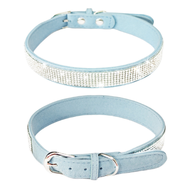 Microfiber Adjustable Cat and Dog Collar Modern Style Flash Drill Stick for Cross-Border Wholesale Pet Supplies,U-ME PET LUV,Microfiber Adjustable Cat and Dog Collar Modern Style Flash Drill Stick for Cross-Border Wholesale Pet Supplies