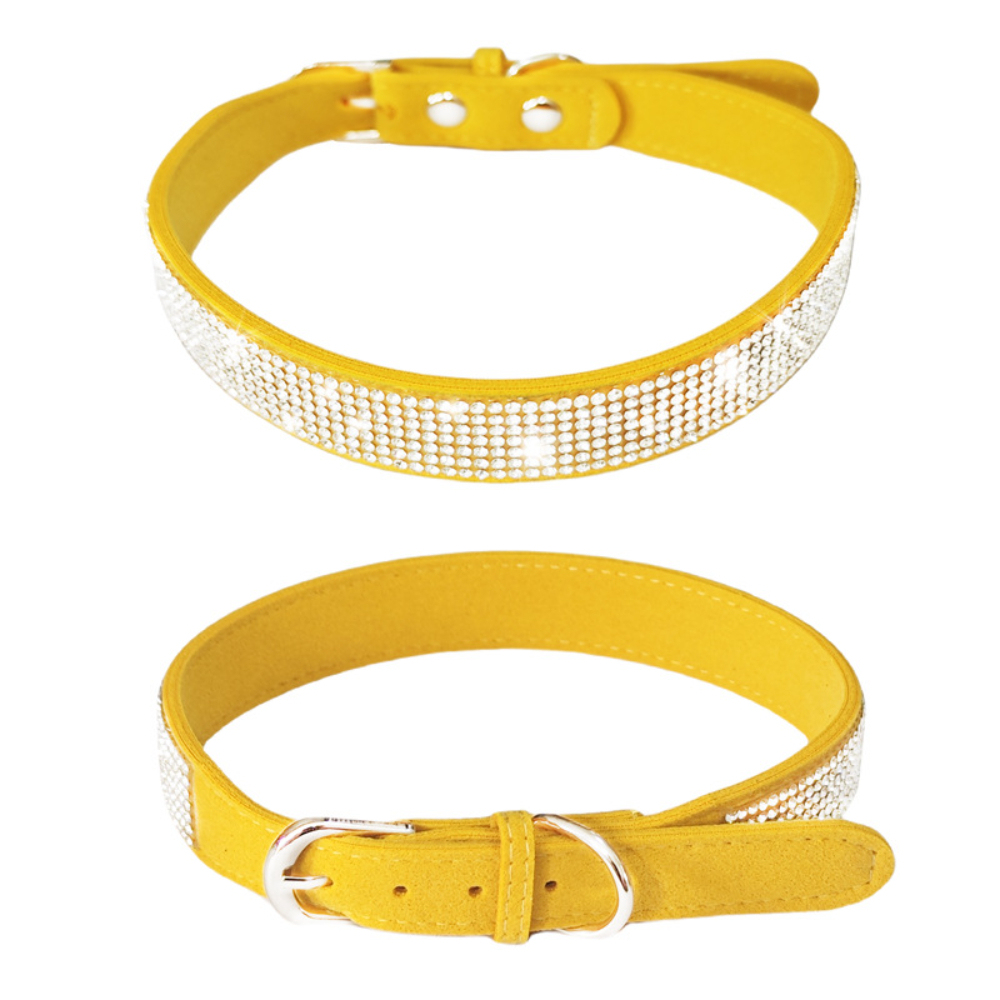 Microfiber Adjustable Cat and Dog Collar Modern Style Flash Drill Stick for Cross-Border Wholesale Pet Supplies,U-ME PET LUV,Microfiber Adjustable Cat and Dog Collar Modern Style Flash Drill Stick for Cross-Border Wholesale Pet Supplies
