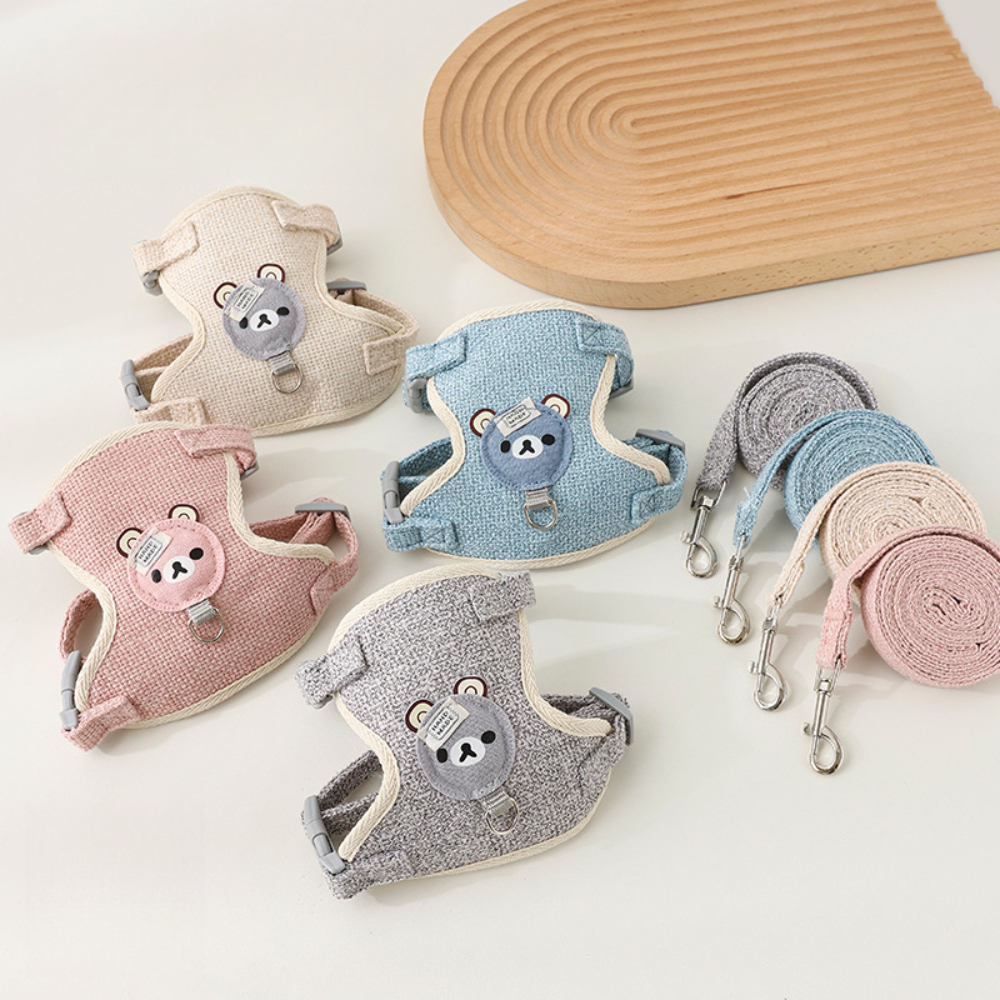 Nylon Dog Pet Vest Reflective Anti-Breaking Cat Leash XL Size Button Closure Anti-Running Walking Small Dog Outgoer Cat Leash,U-ME PET LUV,Nylon Dog Pet Vest Reflective Anti-Breaking Cat Leash XL Size Button Closure Anti-Running Walking Small Dog Outgoer Cat Leash