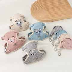 Nylon Dog Pet Vest Reflective Anti-Breaking Cat Leash XL Size Button Closure Anti-Running Walking Small Dog Outgoer Cat Leash,U-ME PET LUV,Nylon Dog Pet Vest Reflective Anti-Breaking Cat Leash XL Size Button Closure Anti-Running Walking Small Dog Outgoer Cat Leash
