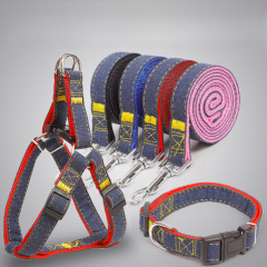 Wholesale Cowboy Vest Breathable & Reflective Nylon Dog Leash for Walks Pet Supplies Dog Harness Set for Cats & Dogs,U-ME PET LUV,Wholesale Cowboy Vest Breathable & Reflective Nylon Dog Leash for Walks Pet Supplies for Cats & Dogs