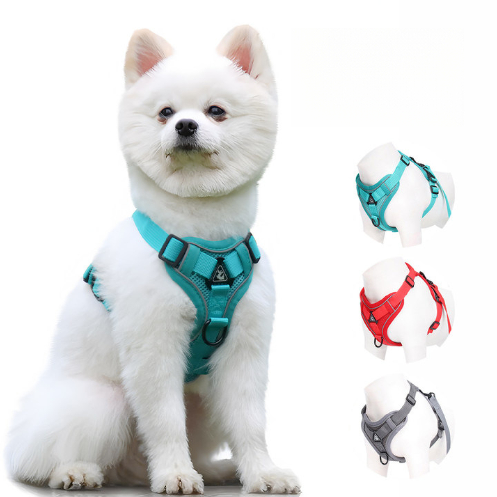 Wholesale Breathable Reflective Anti-Pull Mesh Pet Vest Harness Fashion for Small Medium Cats Dogs No Escape Dog Cat Harness,U-ME PET LUV,Wholesale Breathable Reflective Anti-Pull Mesh Pet Vest Harness Fashion for Small Medium Cats Dogs No Escape Dog Cat Harness