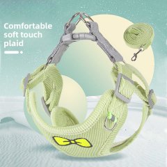 Wholesale Breathable Reflective Anti-Pull Mesh Pet Vest Harness Fashion for Small Medium Cats Dogs No Escape Dog Cat Harness,U-ME PET LUV,Wholesale Breathable Reflective Anti-Pull Mesh Pet Vest Harness Fashion for Small Medium Cats Dogs No Escape Dog Cat Harness