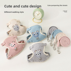 Nylon Dog Pet Vest Reflective Anti-Breaking Cat Leash XL Size Button Closure Anti-Running Walking Small Dog Outgoer Cat Leash,U-ME PET LUV,Nylon Dog Pet Vest Reflective Anti-Breaking Cat Leash XL Size Button Closure Anti-Running Walking Small Dog Outgoer Cat Leash